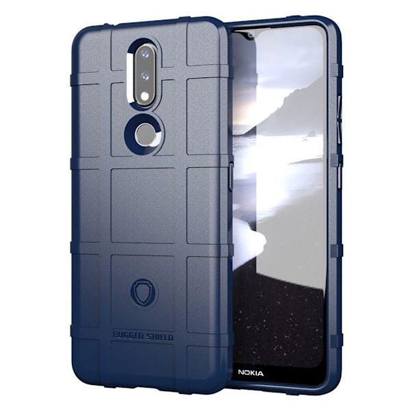 Rugged Shield Nokia 2.4 kotelot - Sininen Blue
