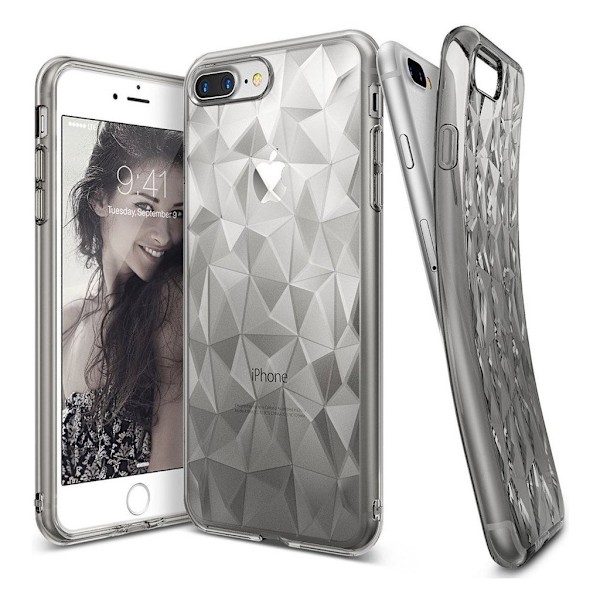 Ringke AIR PRISM för iPhone 7 PLUS/8 PLUS - Rök Svart Svart