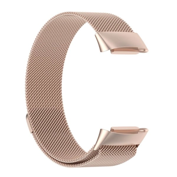 Fitbit Charge 5 milanese klockarmband i rostfritt stål - Champagne Brun