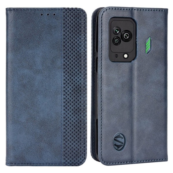 Bofink Vintage läder Xiaomi Black Shark 5 fodral - Blå Blå