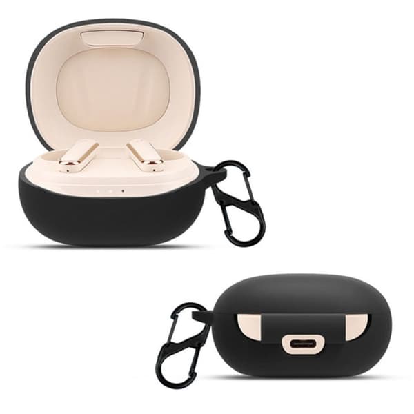 Soundcore Life P3 silikoneetui med spænde - Sort Black
