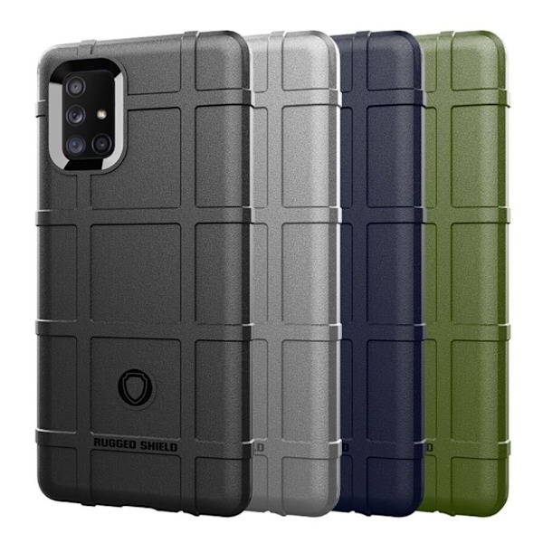 Rugged Shield Samsung Galaxy A71 5G skal - Grön Grön