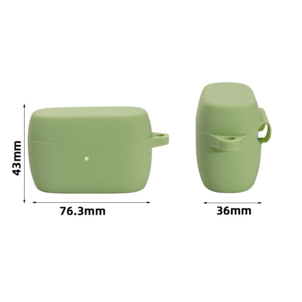 Silikonfodral till Jabra Elite 4 - Lila Lila