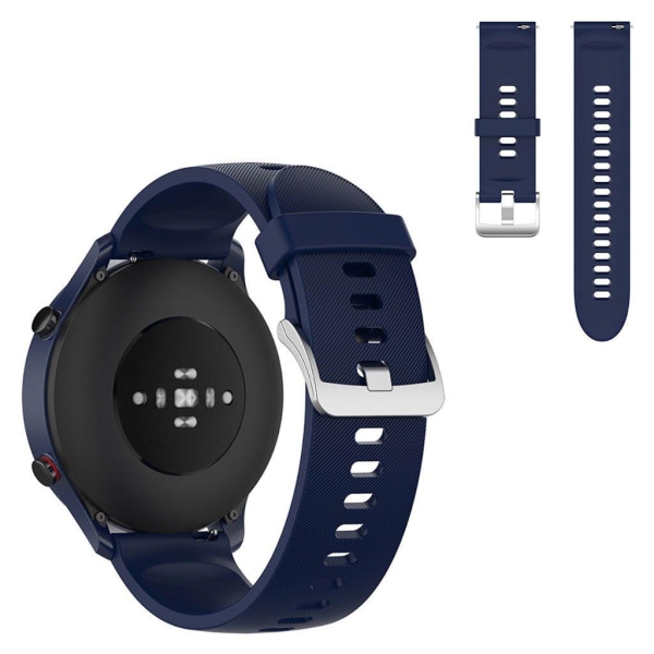 Xiaomi Mi Watch Color Sports silicone watch strap - Dark Blue Blå
