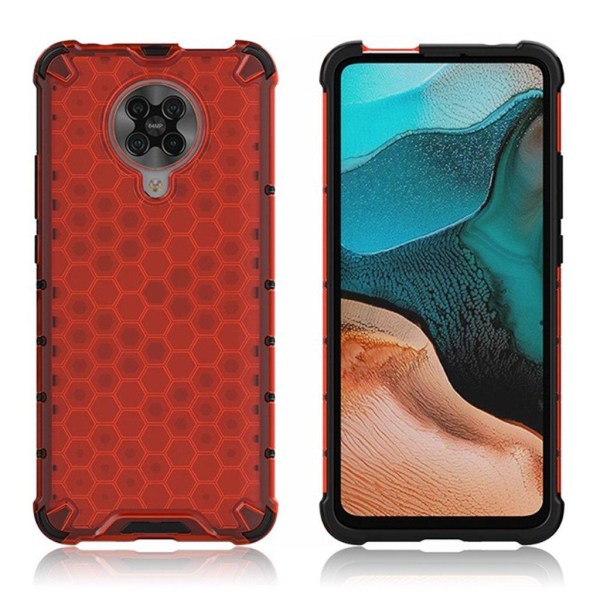 Bofink Honeycomb Xiaomi Redmi K30 Pro / Xiaomi Poco F2 Pro skal Röd