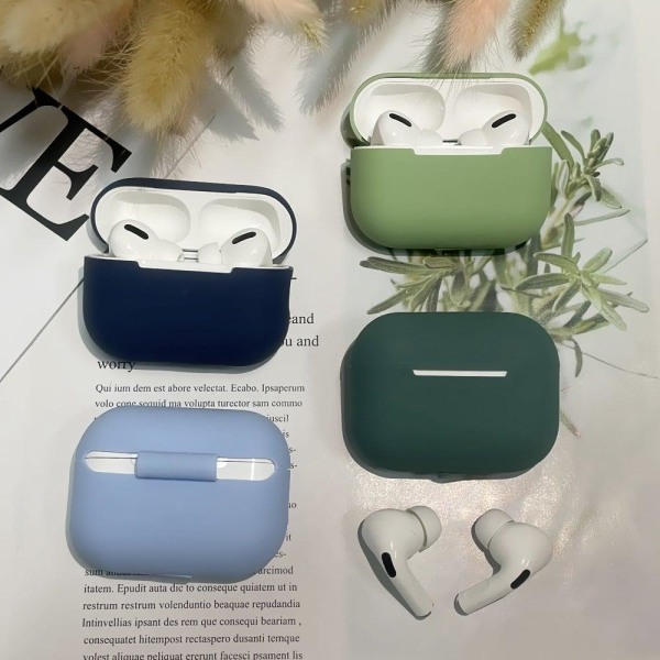 AirPods Pro 2 silicone case - Transparent White Vit