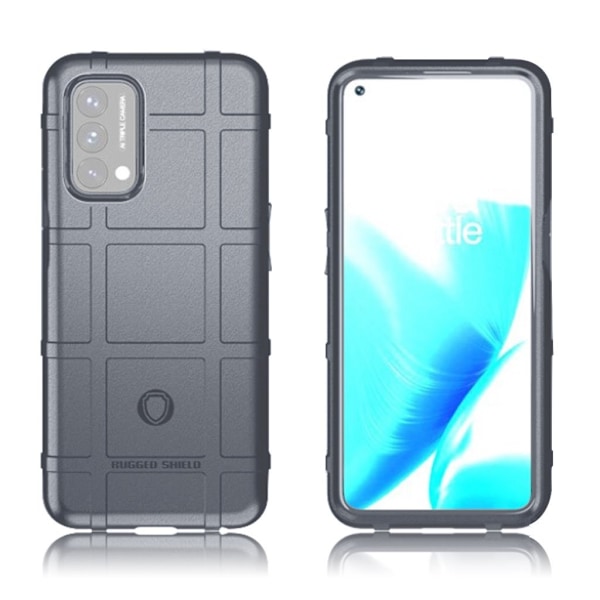 Rugged Shield OnePlus Nord N200 5G skal - Silver/Grå Silvergrå