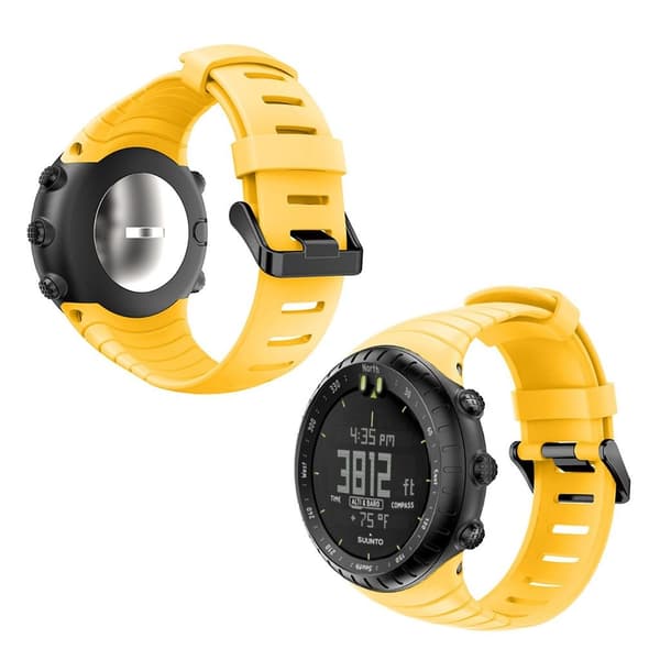 Suunto Core Holdbar Silikon Klokkereim - Gul Yellow