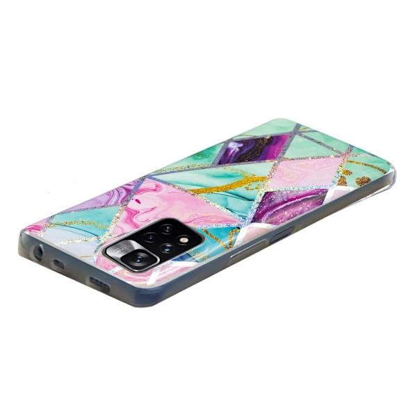 Marmormotiv Xiaomi Redmi Note 11 Pro 5G / Xiaomi Redmi Note 11 Pro Plus 5G skal - Triangel / Romb multifärg