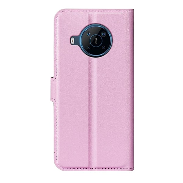 Classic Motorola Moto E30 flip kuoret - Pinkki Pink