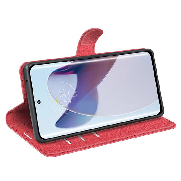 Classic Motorola Edge 30 Ultra / X30 Pro Läppäkotelo - Punainen Red