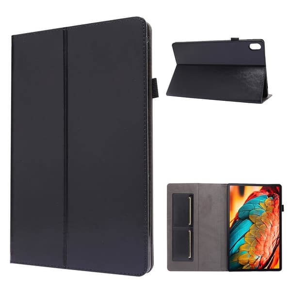 Lenovo Tab P11 to-foldet læderetui - Sort Black