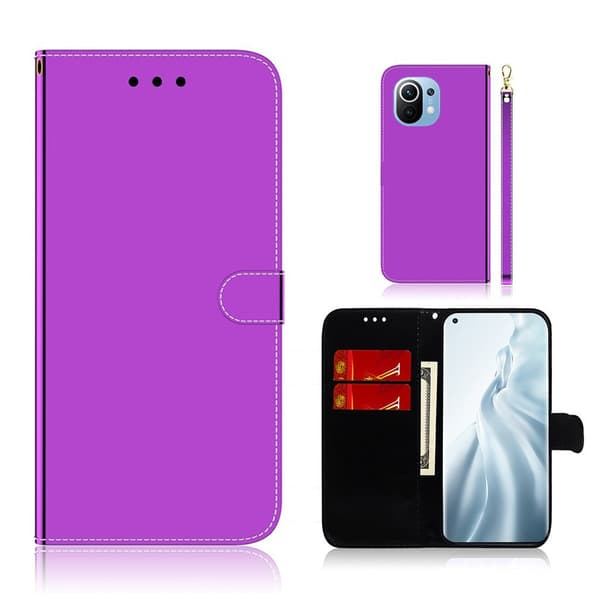 Mirror Xiaomi Mi 11 Flippetui - Lilla Purple