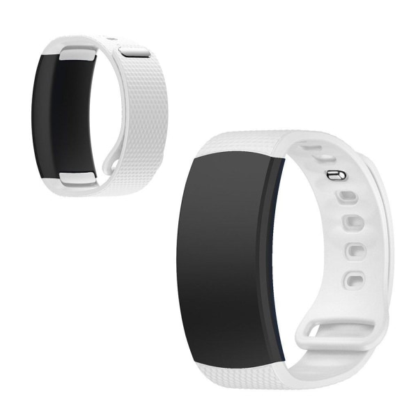 Samsung Gear Fit2 silicone watch band - White Size: L White