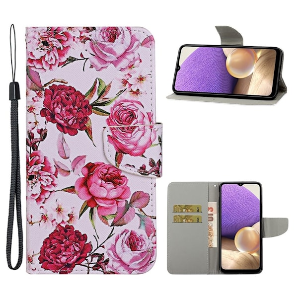 Wonderland Samsung Galaxy A32 fodral -Rosa Rosa