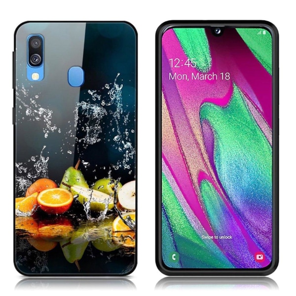 Fantasy Samsung Galaxy A40 cover - Frugter Multicolor