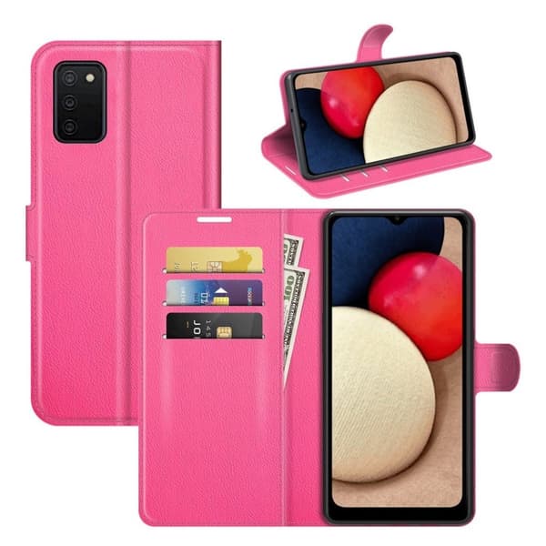 Classic Samsung Galaxy A03s fodral - Rosa Rosa