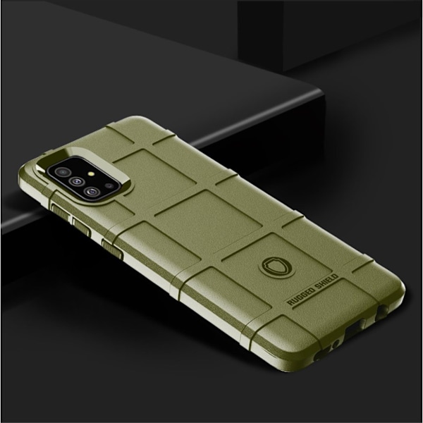 Rugged Shield Samsung Galaxy A71 kotelot - Vihreä Green