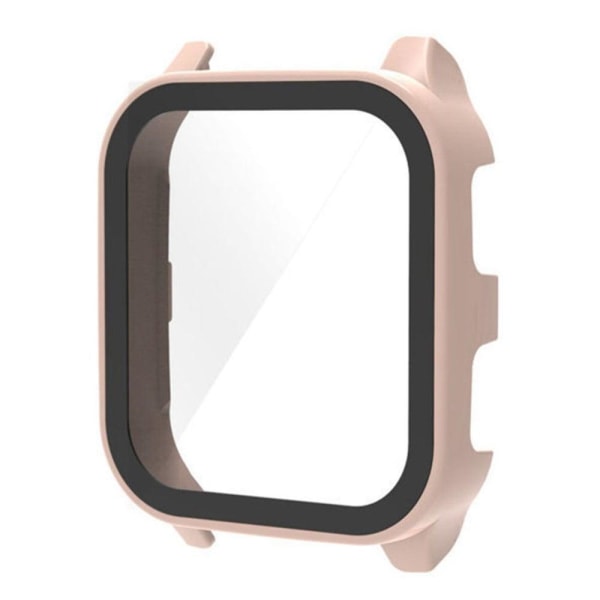 Garmin Venu Sq 2 cover with tempered glass - Pink Rosa