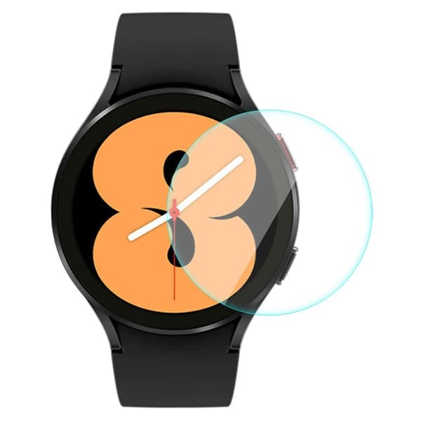 2Pcs ENKAY Samsung Galaxy Watch 4 (40mm) arc edge tempered glass screen protector Transparent