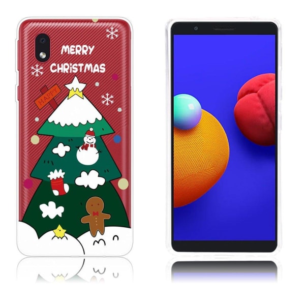 Christmas Samsung Galaxy A01 Core fodral - jul träd Grön