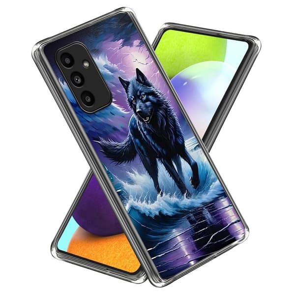 Vibe Samsung Galaxy A15 skal - Vargtotem Blå