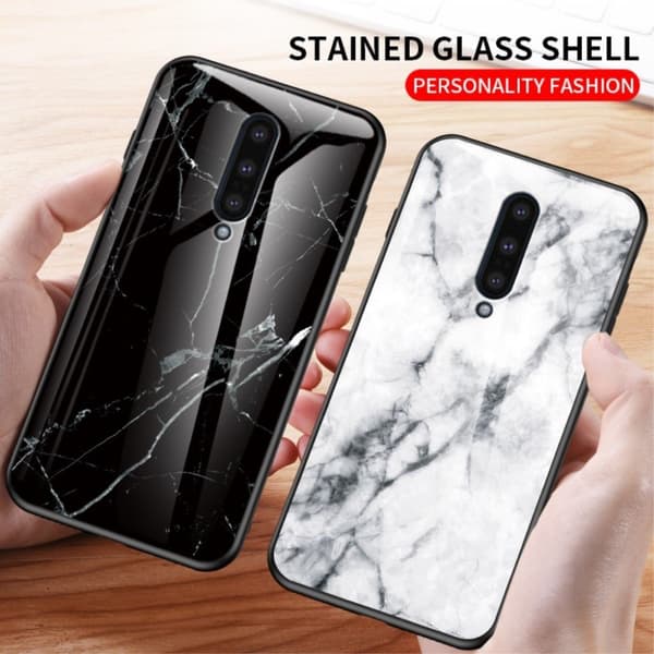 Fantasy Marble OnePlus 8 deksel - Hvit White