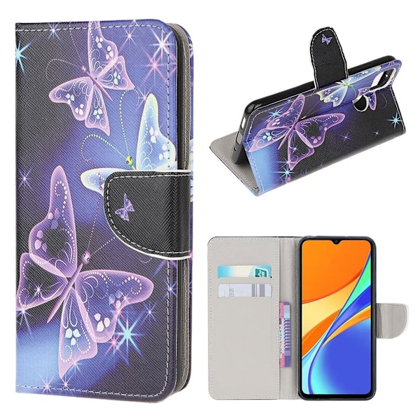 Wonderland Xiaomi Redmi 9C fodral -Lila Lila