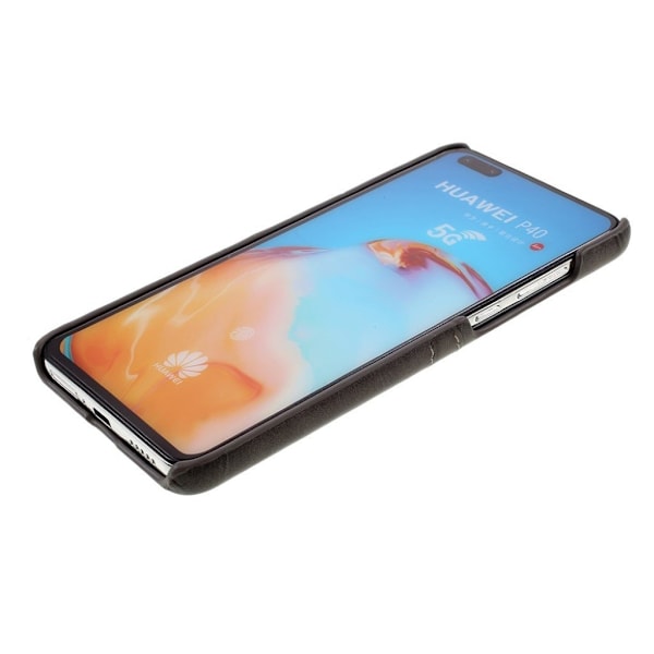 Dual Card Cover - Huawei P40 - Grå Silver grey