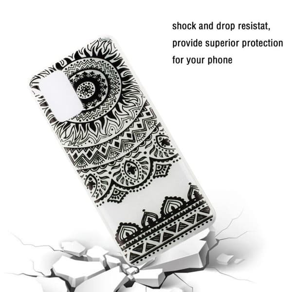 Deco Samsung Galaxy S20 deksel - Unique Pattern Black