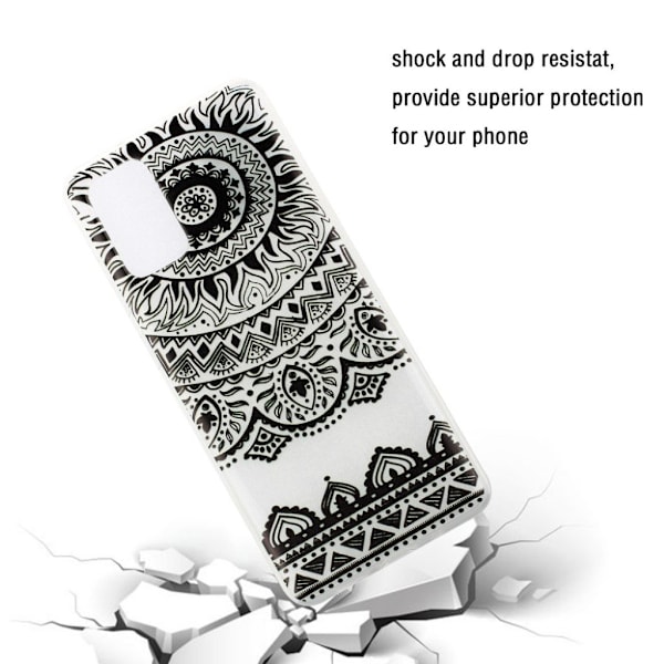 Deco Samsung Galaxy S20 skal - Unikt Mönster Svart
