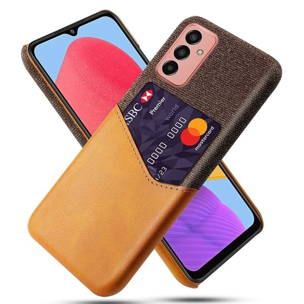 Bofink Samsung Galaxy M13 4G Kort Cover - Brun Brown