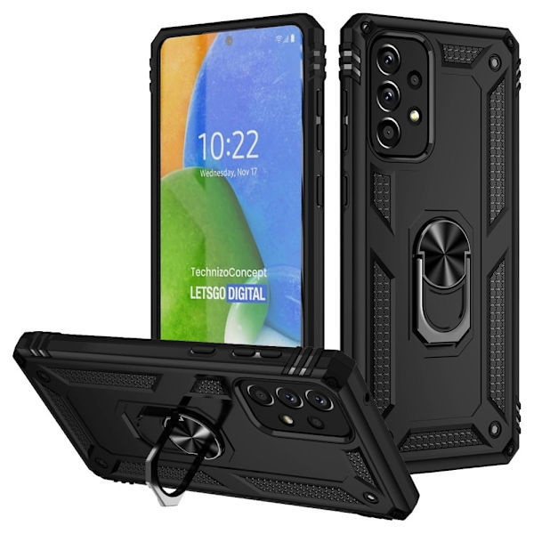 Ring Guard - Samsung Galaxy A73 - Musta Black