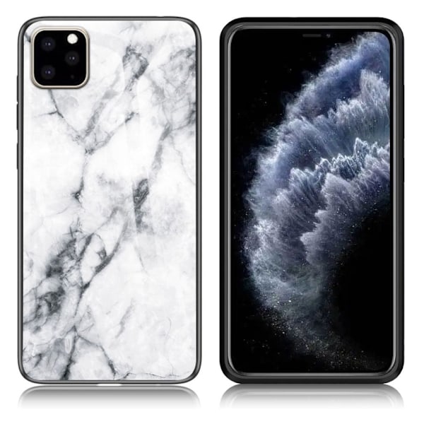 Fantasy Marble iPhone 11 Pro kuoret - Valkoinen White