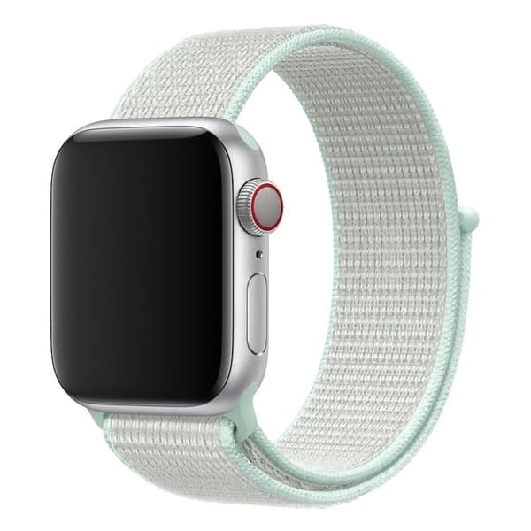 Apple Watch Series 4 40mm nylonkellonauha - Valkoinen White