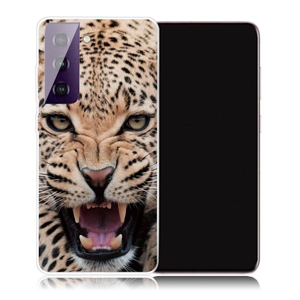 Deco Samsung Galaxy S21 Plus 5G kotelot - Leopardi Brown