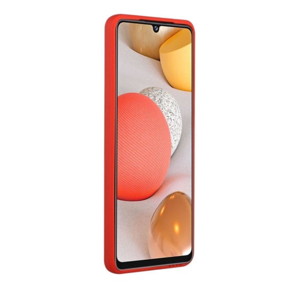 Card Holder Cover til Samsung Galaxy A12 5g - Rød Red