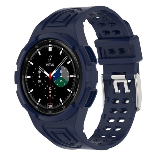 Samsung Galaxy Watch 4 Classic (46mm) integrated watch strap and Blue