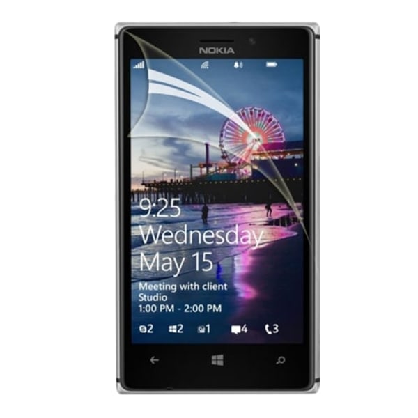Nokia Lumia 925 Displayskydd (Klar) Transparent