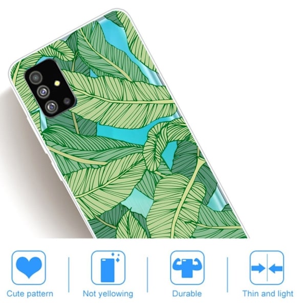 Deco Samsung Galaxy S20 skal - Bananblad Grön