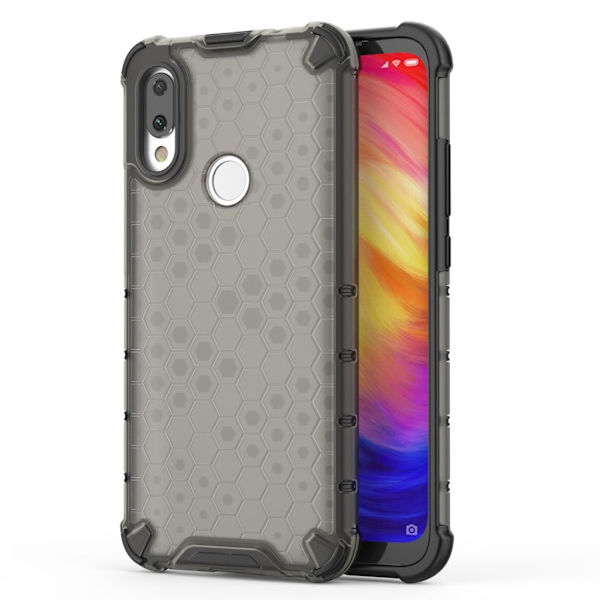 Bofink Honeycomb Xiaomi Redmi 7 cover - Sort Black