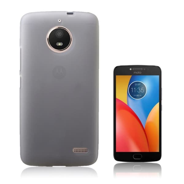 Motorola Moto E4 Matt TPU Etui - Transparent Transparent