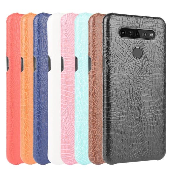 Croco LG K41S deksel - Svart Black