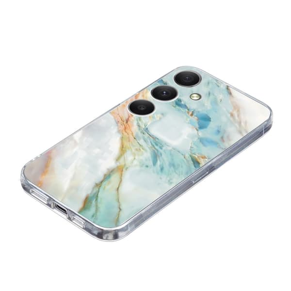 Vibe Samsung Galaxy S24 Plus skal - Oljemålning Marmor Blå