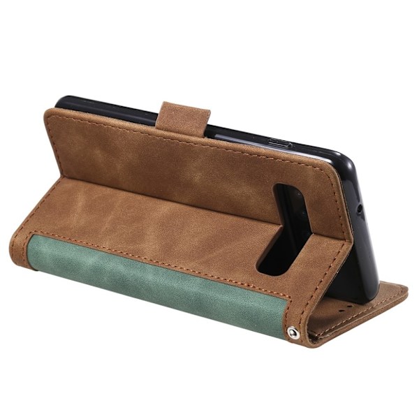 Suburbian läder Samsung Galaxy S10 fodral - Grön Grön
