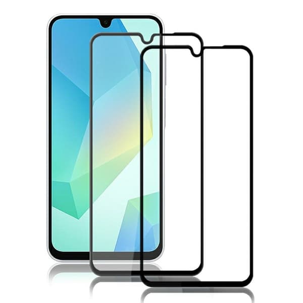 2 st AMORUS extra starkt glas skärmskydd för Samsung Galaxy A16 Transparent