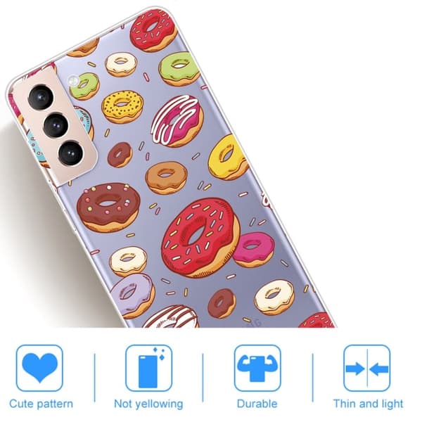 Deco Samsung Galaxy S22 Plus Etui - Smultring Multicolor