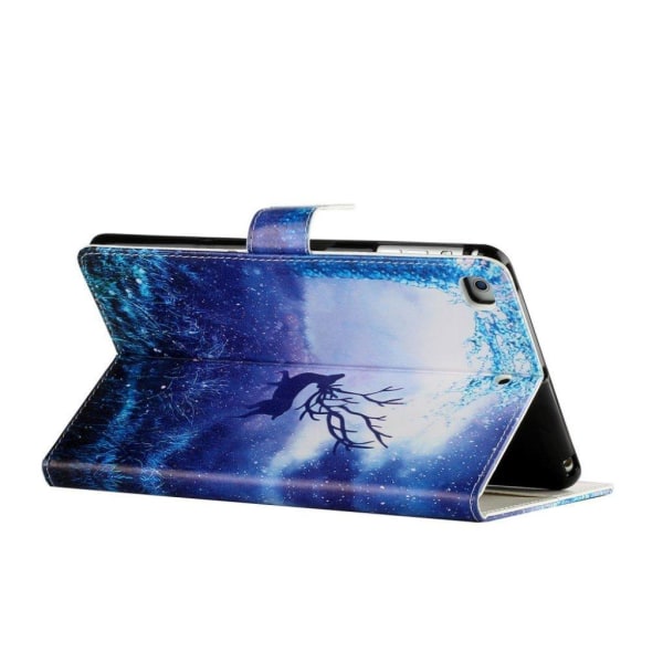 iPad Mini (2019) pattern leather flip case - Elk Blue