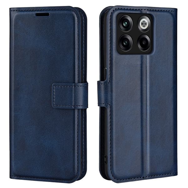 Læretui med Lommebok til OnePlus Ace Pro / 10t - Blå Blue