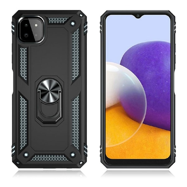 Bofink Combat Samsung Galaxy A22 5G cover - Sort Black
